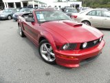 2008 Dark Candy Apple Red Ford Mustang GT/CS California Special Convertible #38690095