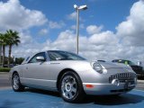 Platinum Silver Metallic Ford Thunderbird in 2005