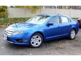 2011 Blue Flame Metallic Ford Fusion SE #38689794