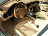 2011 Porsche Panamera Turbo Luxor Beige Interior