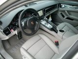 2011 Porsche Panamera 4S Platinum Grey Interior