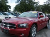 2007 Inferno Red Crystal Pearl Dodge Charger R/T #38794586