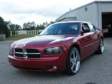 2007 Inferno Red Crystal Pearl Dodge Charger SXT #38794587