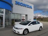 2010 Taffeta White Honda Civic LX-S Sedan #38794589