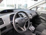 2010 Honda Civic LX-S Sedan Black Interior