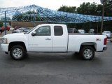 2008 Summit White Chevrolet Silverado 1500 LT Extended Cab 4x4 #38795533