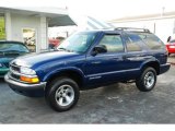 2001 Indigo Blue Metallic Chevrolet Blazer LS #38795134