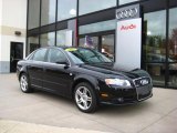 2008 Brilliant Black Audi A4 2.0T quattro S-Line Sedan #38794734