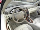 2006 Mercedes-Benz CLK 500 Coupe Stone Interior