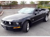 Black Ford Mustang in 2009