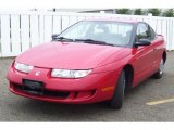 1999 Medium Red Saturn S Series SC1 Coupe #38794312