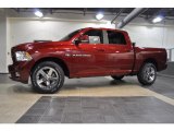 2011 Deep Cherry Red Crystal Pearl Dodge Ram 1500 Sport Crew Cab 4x4 #38794811