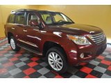 2008 Noble Spinel Red Mica Lexus LX 570 #38795213