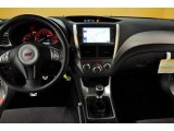 2008 Subaru Impreza WRX STi Carbon Black/Graphite Gray Alcantara Interior