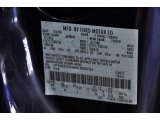 2008 F350 Super Duty Color Code for Dark Blue Pearl Metallic - Color Code: DX