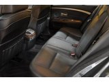 2004 BMW 7 Series 745i Sedan Black/Black Interior