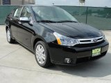 2011 Ebony Black Ford Focus SEL Sedan #38794857