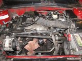 1998 Chevrolet Cavalier Sedan 2.2 Liter OHV 8-Valve 4 Cylinder Engine