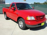2002 Bright Red Ford F150 Sport Regular Cab #38794860