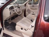 2001 Ford F150 XLT SuperCab 4x4 Medium Parchment Interior