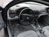 2003 BMW 3 Series 325i Sedan Grey Interior
