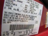 2004 Explorer Color Code for Redfire Metallic - Color Code: G2