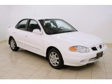 2000 Noble White Hyundai Elantra GLS Sedan #38795396