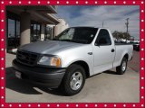 2002 Silver Metallic Ford F150 XL Regular Cab #38917594