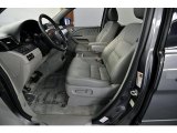2008 Honda Odyssey Touring Gray Interior