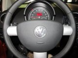 2010 Volkswagen New Beetle Red Rock Edition Coupe Steering Wheel