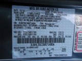 2011 MKZ Color Code for Steel Blue Metallic - Color Code: UN