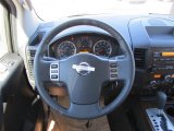 2011 Nissan Titan SL Heavy Metal Chrome Edition Crew Cab Steering Wheel