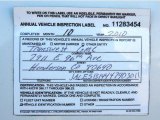 2004 Isuzu N Series Truck NQR Chassis Info Tag