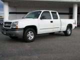 2003 Summit White Chevrolet Silverado 1500 LT Extended Cab 4x4 #38917698