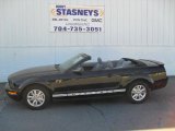 2008 Black Ford Mustang V6 Deluxe Convertible #38918095