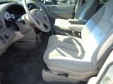 2002 Chrysler Town & Country LX Taupe Interior