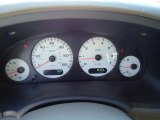 2002 Chrysler Town & Country LX Gauges