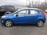 2011 Blue Flame Metallic Ford Fiesta SES Hatchback #38917730