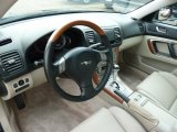 2005 Subaru Outback 3.0 R Sedan Taupe Interior