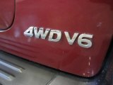 2001 Hyundai Santa Fe LX V6 4WD Marks and Logos