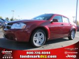 2010 Inferno Red Crystal Pearl Dodge Avenger R/T #38917475