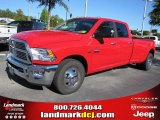 2011 Flame Red Dodge Ram 3500 HD Big Horn Crew Cab Dually #38917493