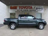 2011 Timberland Green Mica Toyota Tacoma V6 TRD Sport Double Cab 4x4 #38917215