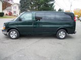 2011 Dark Green Metallic Chevrolet Express LT 1500 Passenger Van #38917221