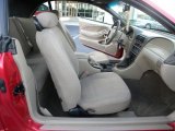 2000 Ford Mustang V6 Convertible Medium Parchment Interior