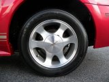 2000 Ford Mustang V6 Convertible Wheel