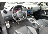 2008 Audi TT 3.2 quattro Coupe Black Interior
