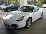 2011 Carrara White Porsche Cayman  #38917232