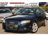 2008 Deep Sea Blue Pearl Effect Audi A4 2.0T quattro Sedan #38917837