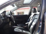 2007 Mazda MAZDA3 s Grand Touring Sedan Black Interior